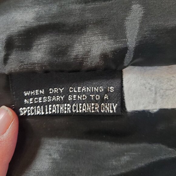 Vintage 80s Berman's Genuine Leather size S / size 2-4 Strapless Peplum Dress - Picture 12 of 13